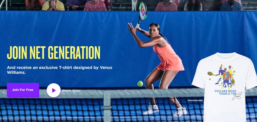 Free "You Are More Than A Ten" Tee Shirt Designed By Venus Williams