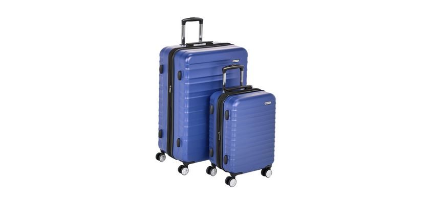 AmazonBasics Premium Hardside Spinner Luggage 2-Piece Set