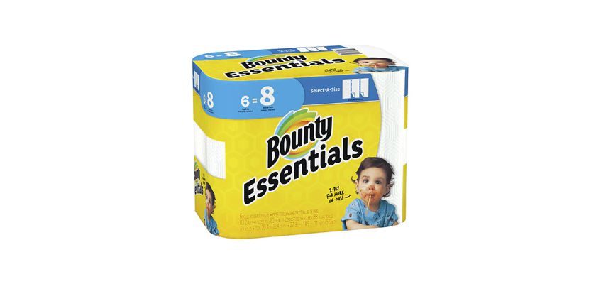 6-Pack Bounty Essentials Paper Towels