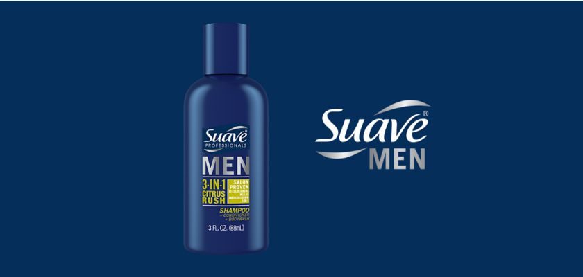 Free Suave Men 3-in-1 Shampoo Citrus Rush Sample