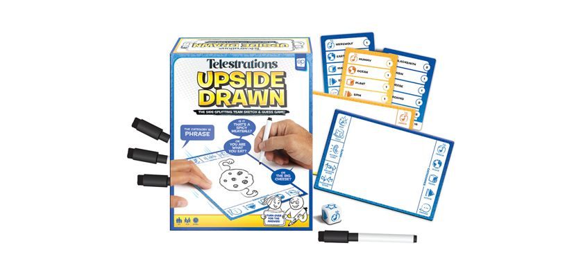 Free Telestrations Upside Drawn Game Night Party