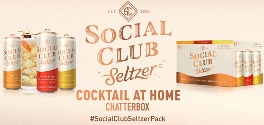 Free Social Club Seltzer Cocktail