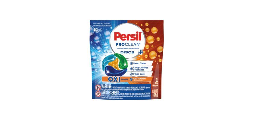 Free Persil ProClean OXI Power Discs Sample