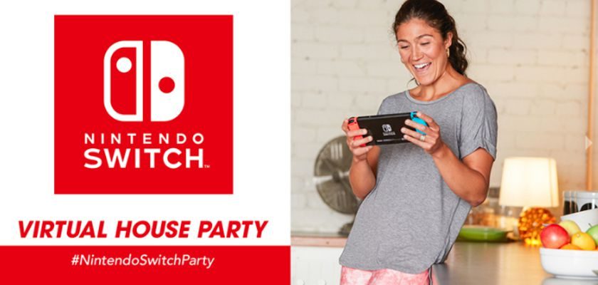 Free Nintendo Switch System Virtual House Party Kit