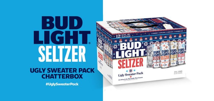 Free Bud Light Seltzer Ugly Sweater Pack Chatterbox Kit