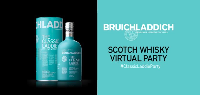Free Bruichladdich Scotch Whisky Virtual Party Kit
