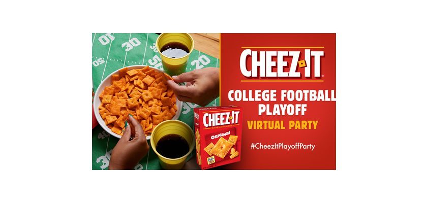 Free Cheez-It College Football Playoff Virtual Party​ Kit
