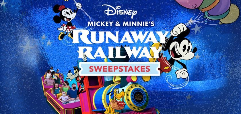Disney - Mickey & Minnie's Runaway Railway Sweepstakes