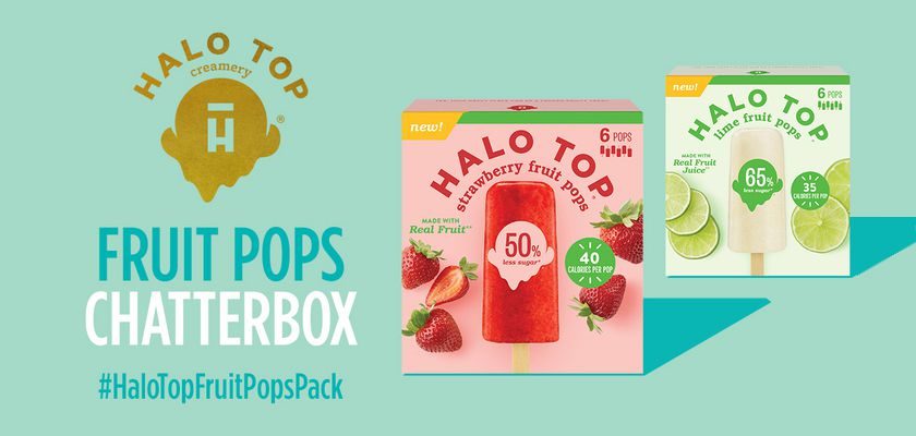 Free Halo Top Fruit Pops Chatterbox Kit