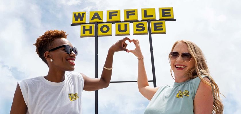 Free Hashrowns & Waffle at Waffle House
