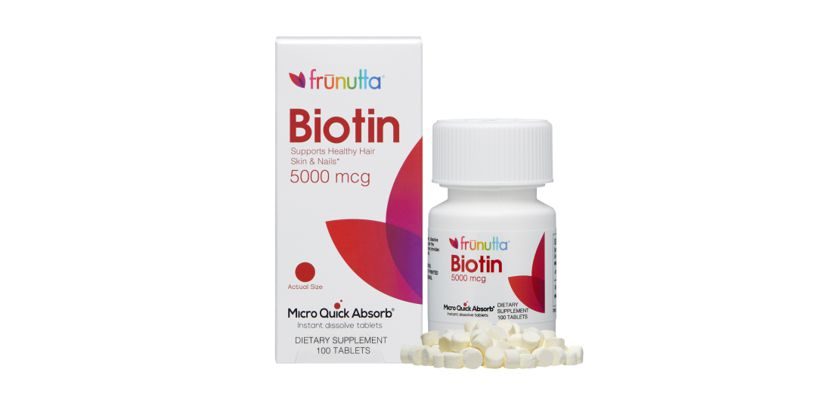 Free Bottle of Frunutta Biotin