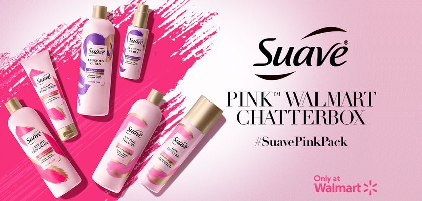 Free Suave Pink Walmart Chatterbox​ Kit
