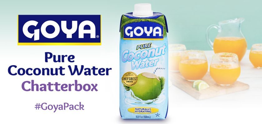 Free GOYA Pure Coconut Water Chatterbox Kit