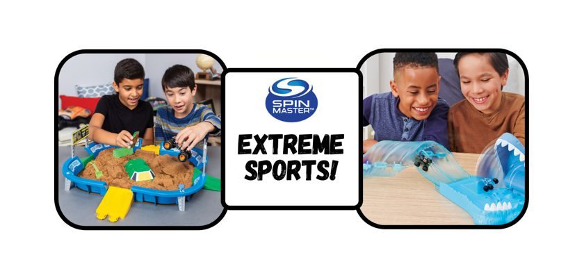 Free Spin Master Extreme Sports Megathon Party Kit