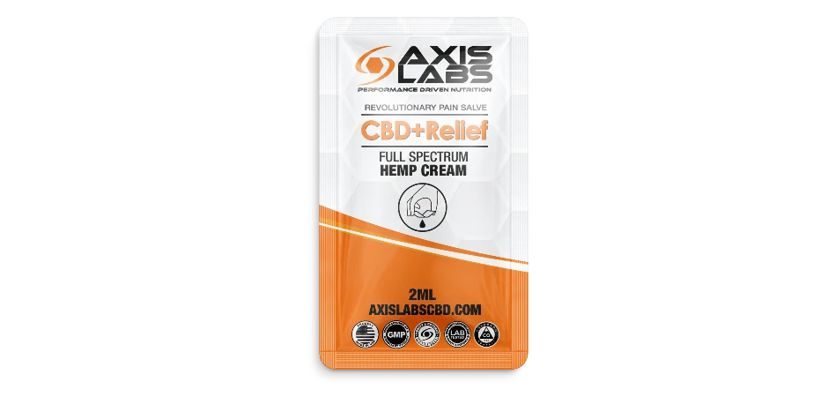 Free Axis Labs Relief Hemp Cream Sample