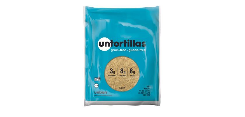 Free Unbun Foods Keto-Friendly Tortilla