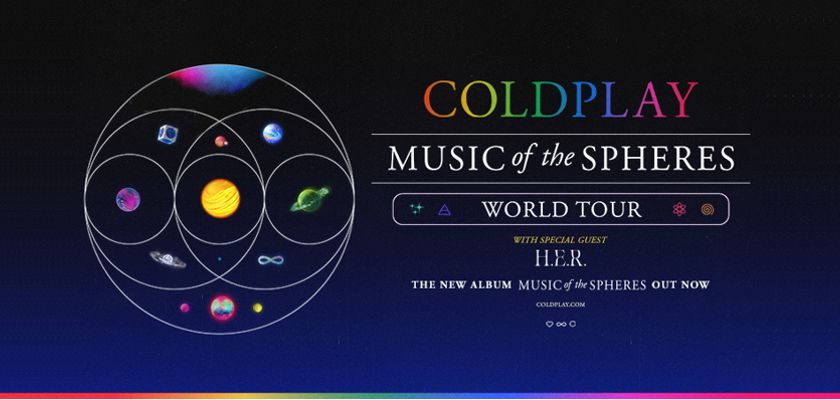 COLDPLAY: Win Free Tickets for Music of Spheres Sweepstakes