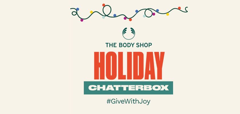 Free The Body Shop Give with Joy Chatterbox Kit