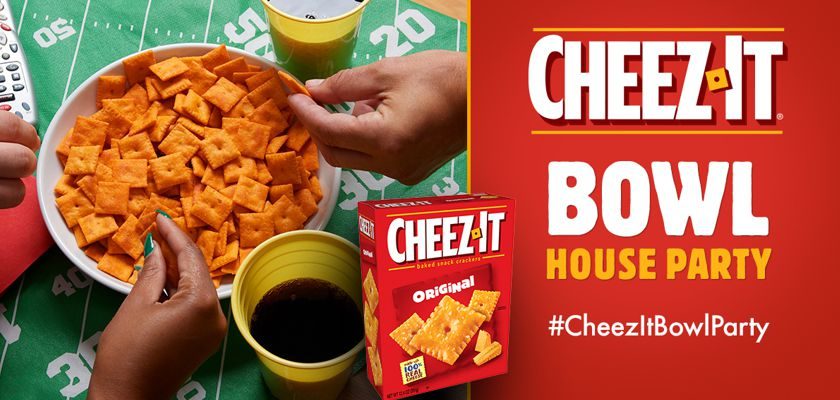 Free Cheez-It Bowl House Party Kit