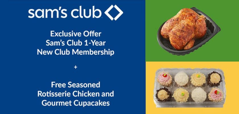 Sam's Club Black Friday Offer - Free $10, Cupcakes and Chicken