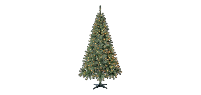 6.5-Foot Pre-Lit Christmas Tree