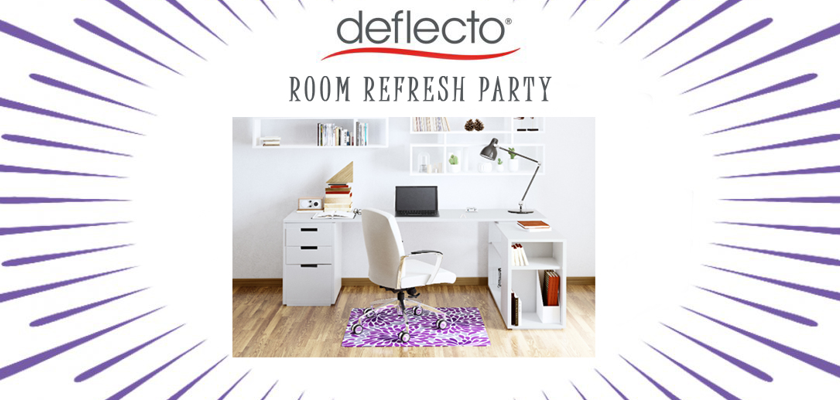 Free Deflecto Room Refresh Party Kit