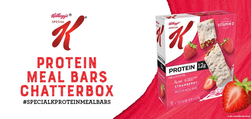 Free Special K Protein Meal Bars Chatterbox Kit