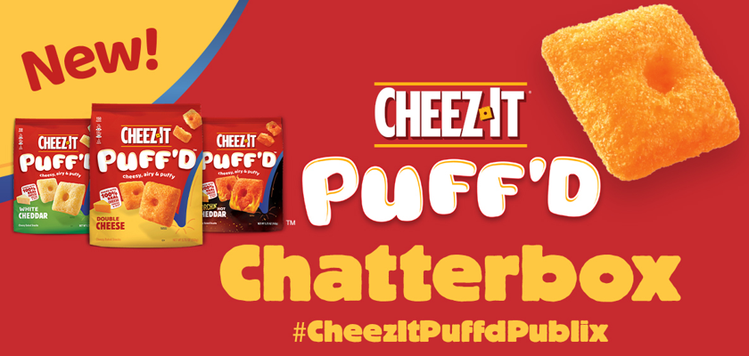 Free Cheez-It Puff’d at Publix Chatterbox Kit