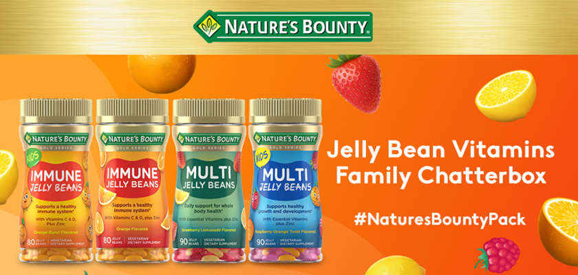 Free Wellness Pack of Nature’s Bounty Jelly Bean Vitamins