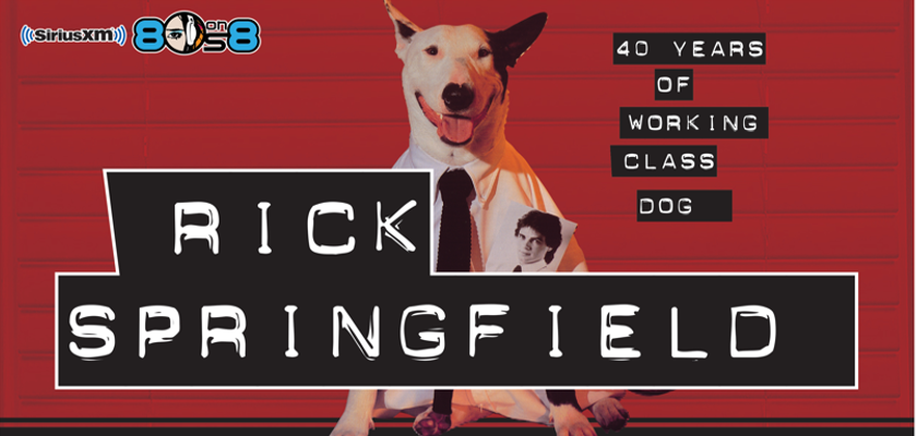 SiriusXM Rick Springfield Working Class Dog Tour Sweepstakes
