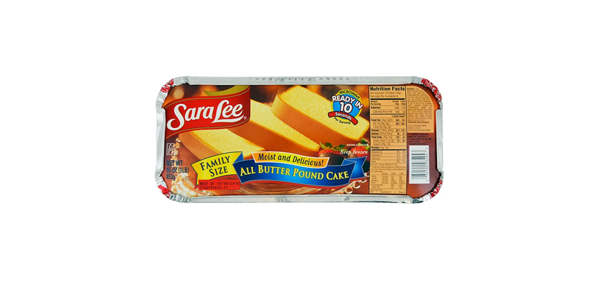 Sara Lee Pound Cake Class Action Settlement
