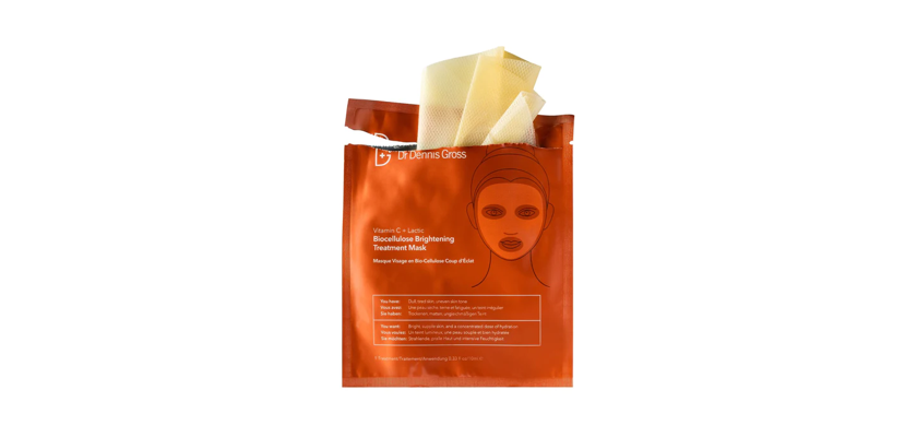 Free Vitamin C Lactic Biocellulose Brightening Mask