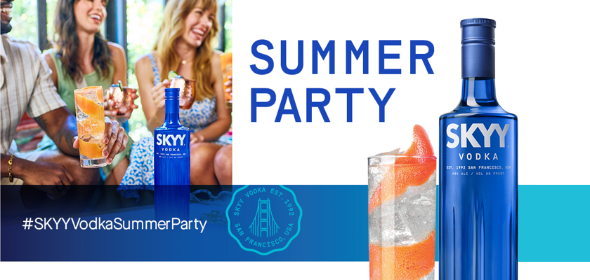 Free SKYY Vodka Summer Party Kits