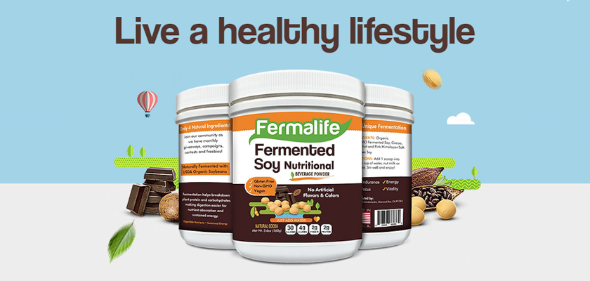 Free Tub of Fermalife Fermented Soy Nutritional Beverage Mix