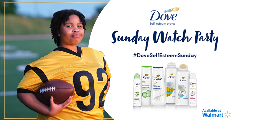 Free Dove Self-Esteem Sunday Watch Party Kit
