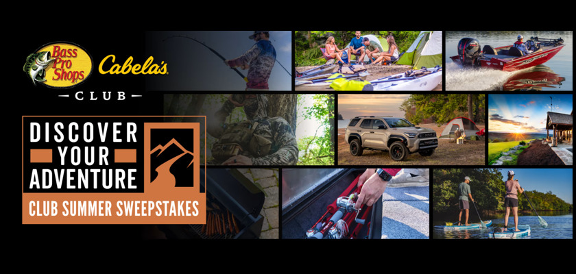 Bass Pro Shops Discover Your Adventure Sweepstakes